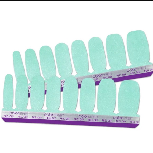 *Retired* Color Street: Tranquil Waters | Turquouse Glitter Sea Ocean Spring - Picture 16 of 16